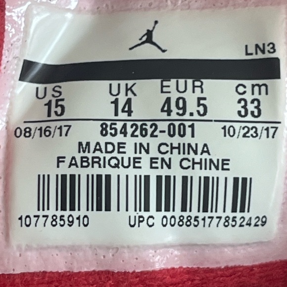 Air Jordan 3 Black Cement 2018 Size 15 Worn a couple of Times in Great Condition - Picture 6 of 6